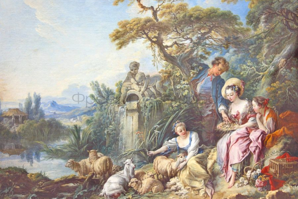 3337 Бесшовные фотообои Affresco Классические сюжеты