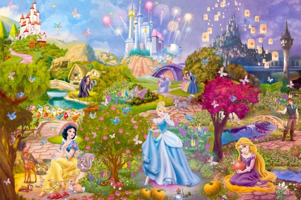 9675 Бесшовные фотообои Affresco Детские