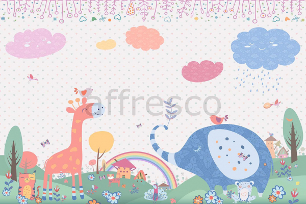 ID137647 Бесшовные фотообои Affresco Детские