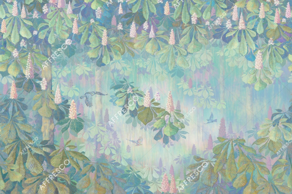 AB117-COL1 Бесшовные фрески Affresco VESNA