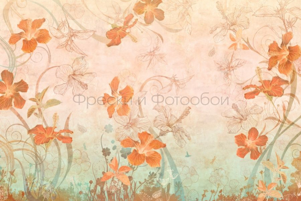 7060 Бесшовные фотообои Affresco Детские