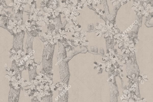 AB126-COL2 Бесшовные фрески Affresco VESNA
