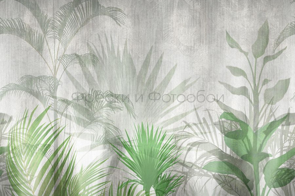 ID136039 Бесшовные фотообои Affresco Ботаника