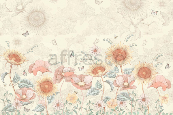 ID137668 Бесшовные фотообои Affresco Детские