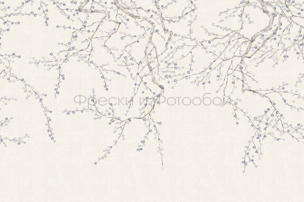 ID136105 Бесшовные фотообои Affresco Ботаника