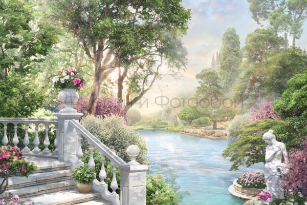 6533 Бесшовные фотообои Affresco Пейзаж