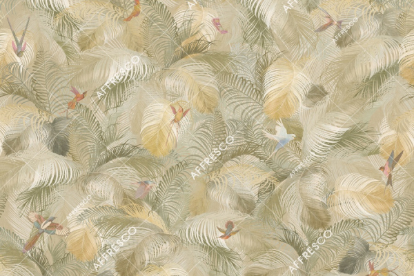AB132-COL2 Бесшовные фрески Affresco VESNA