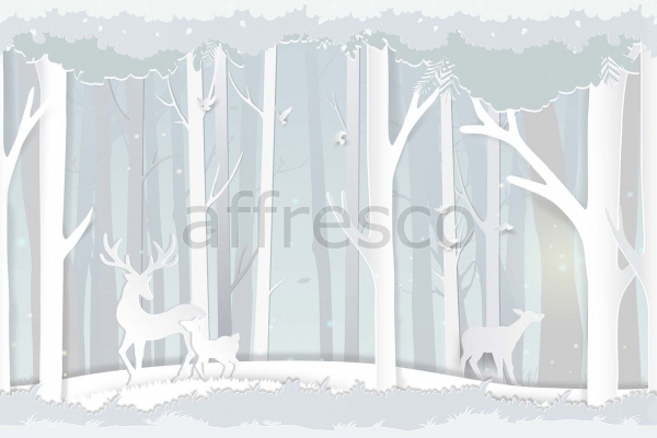 ID137645 Бесшовные фотообои Affresco Детские