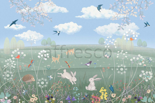 ID137684 Бесшовные фотообои Affresco Детские