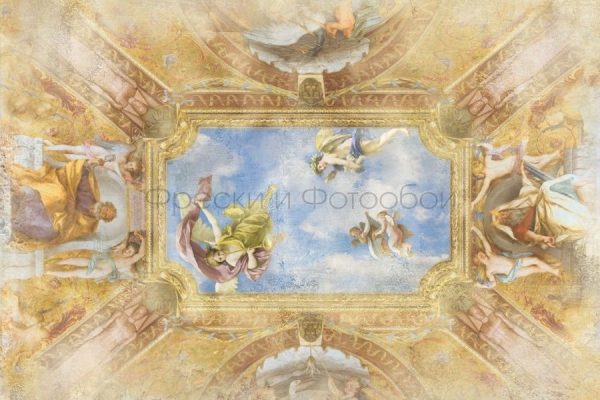 9056 Бесшовные фотообои Affresco Сюжеты для потолков