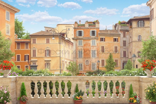 4970 Бесшовные фотообои Affresco Пейзаж