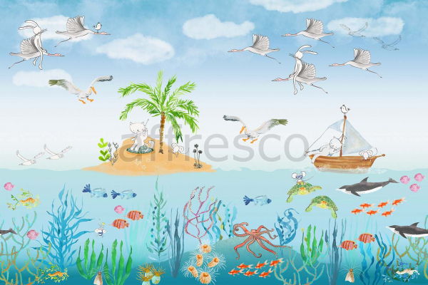 ID137648 Бесшовные фотообои Affresco Детские