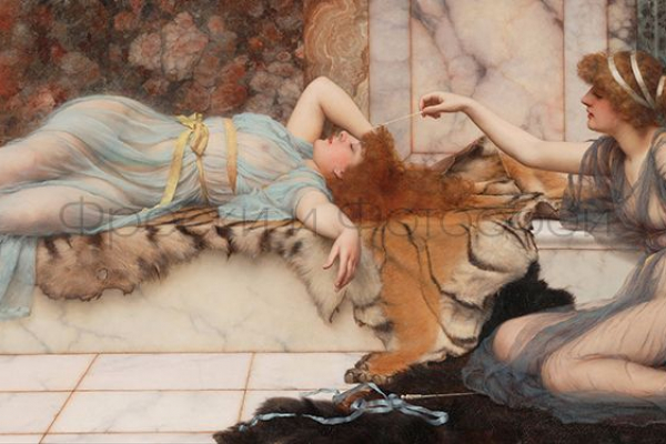 ID136445 Бесшовные фотообои Affresco Классические сюжеты