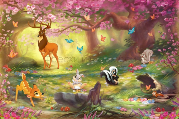9691 Бесшовные фотообои Affresco Детские