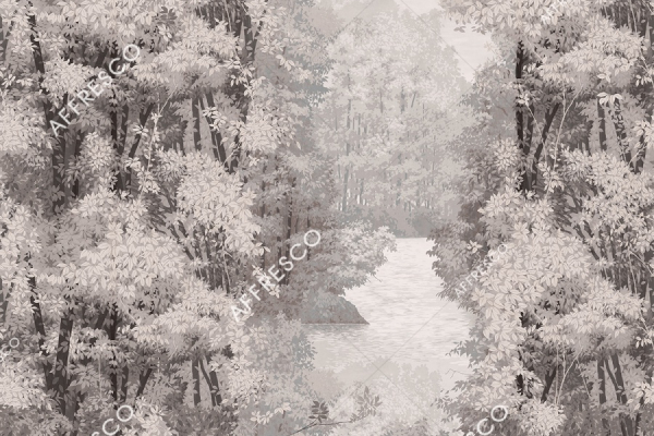 AF523-COL5 Бесшовные фрески Affresco Atmosphere