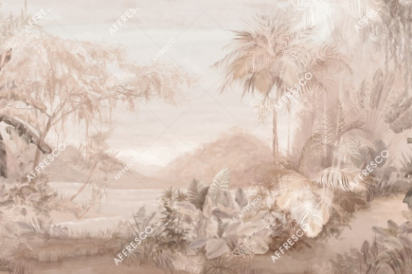 AB128-COL2 Бесшовные фрески Affresco VESNA