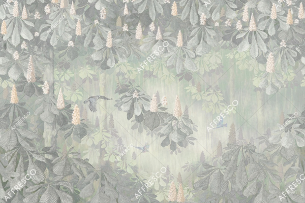 AB117-COL2 Бесшовные фрески Affresco VESNA