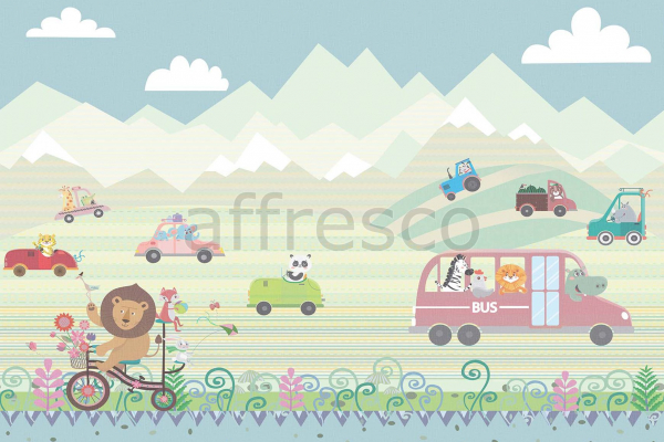 ID137637 Бесшовные фотообои Affresco Детские