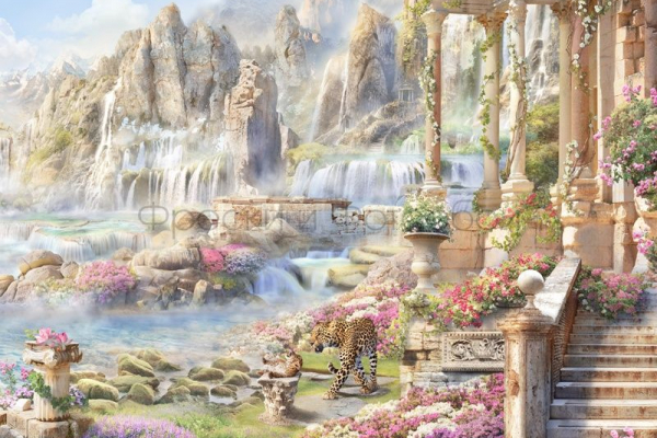 6531 Бесшовные фотообои Affresco Пейзаж