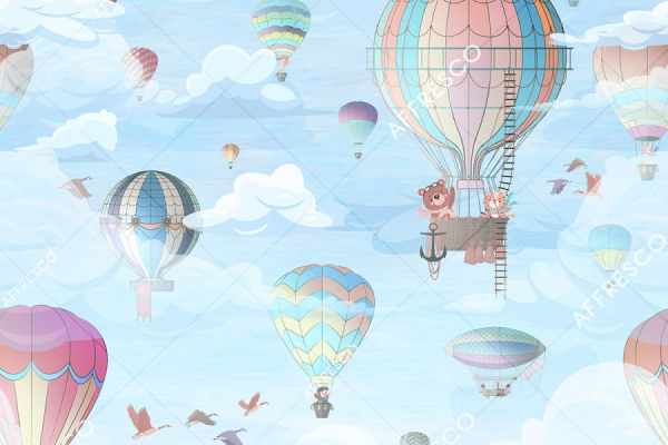 ID610-COL1 Бесшовные фрески Affresco СКАЗКИ AFFRESCO