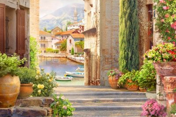 6493 Бесшовные фотообои Affresco Пейзаж