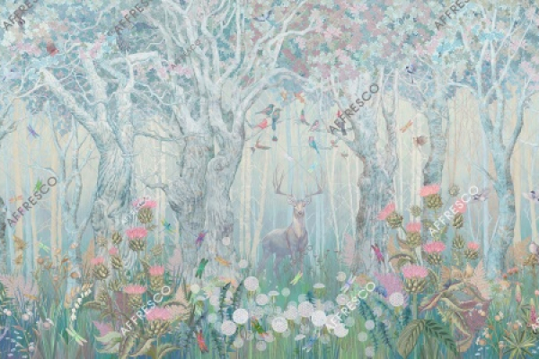AB688-COL1 Бесшовные фрески Affresco СКАЗКИ AFFRESCO