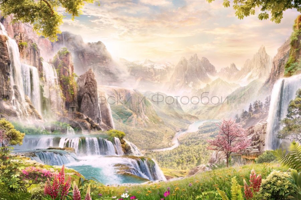 6470 Бесшовные фотообои Affresco Пейзаж