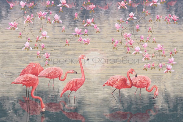 ID135876 Бесшовные фотообои Affresco Ботаника