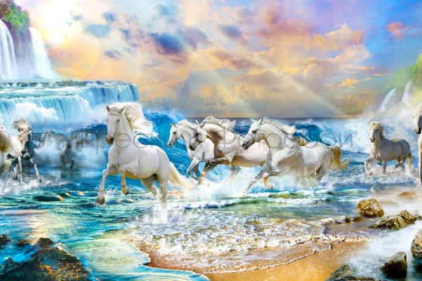 6343 Бесшовные фотообои Affresco Пейзаж