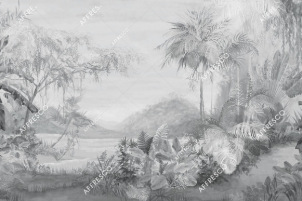 AB128-COL3 Бесшовные фрески Affresco VESNA
