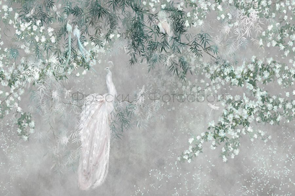 ID136072 Бесшовные фотообои Affresco Ботаника