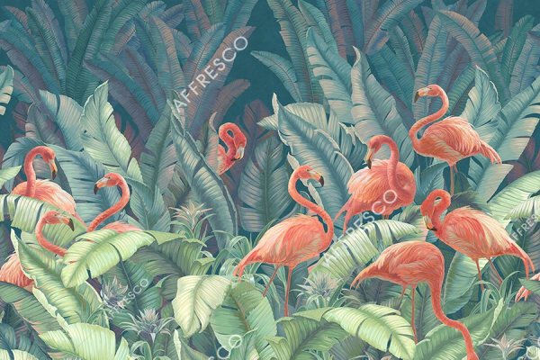 AF2084-COL1 Бесшовные фрески Affresco Rio