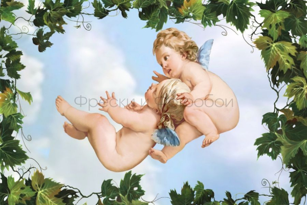 9142 Бесшовные фотообои Affresco Сюжеты для потолков