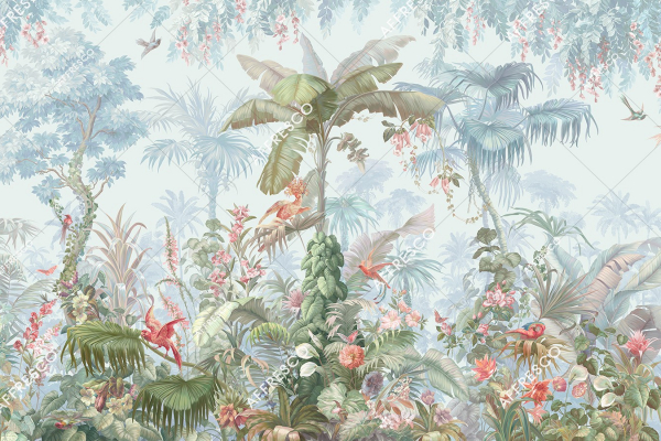AF2089-COL2 Бесшовные фрески Affresco Rio