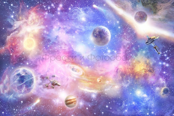 9695 Бесшовные фотообои Affresco Сюжеты для потолков