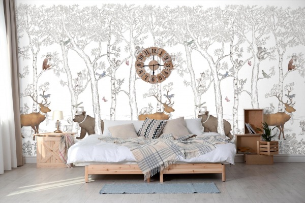 JS6001 Обои Grandeco Jack`n Rose 2024 в интерьере