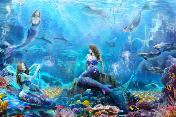 6489 Бесшовные фотообои Affresco Детские