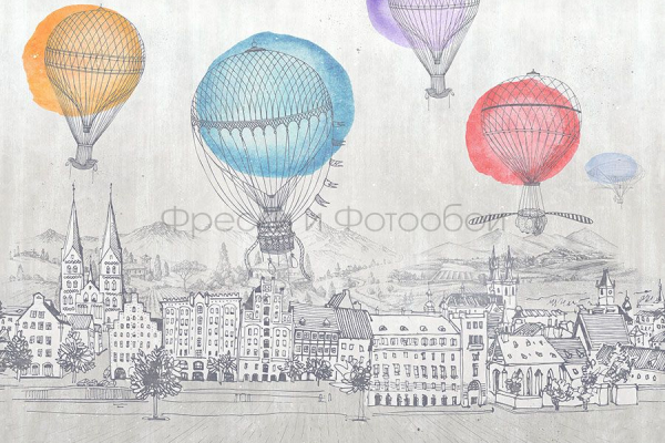 ID136409 Бесшовные фотообои Affresco Детские