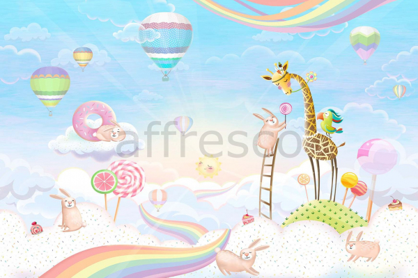 ID137636 Бесшовные фотообои Affresco Детские