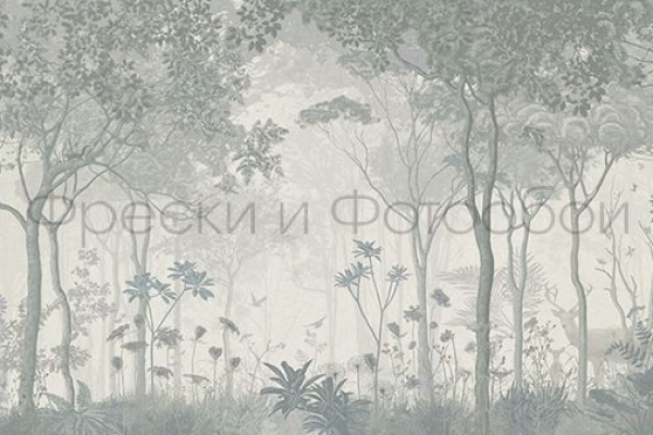 ID135981 Бесшовные фотообои Affresco Ботаника