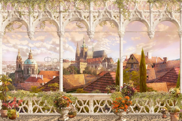 4959 Бесшовные фотообои Affresco Пейзаж