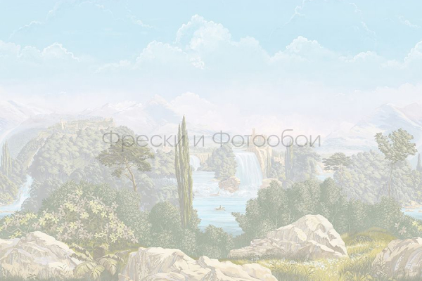 ID136133 Бесшовные фотообои Affresco Ботаника