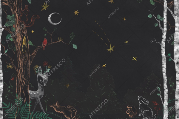 OF622-COL1 Бесшовные фрески Affresco СКАЗКИ AFFRESCO