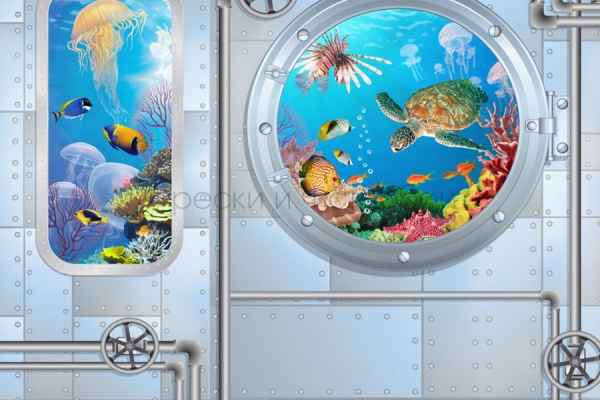 6512 Бесшовные фотообои Affresco Детские