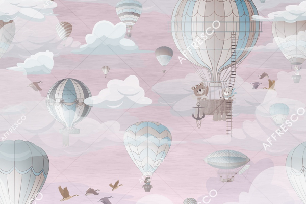 ID610-COL3 Бесшовные фрески Affresco СКАЗКИ AFFRESCO
