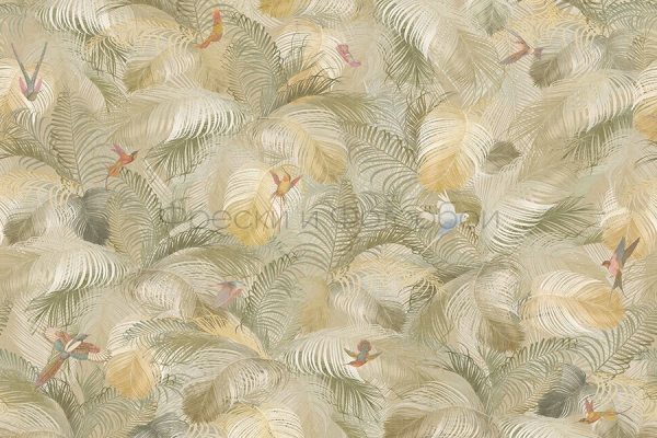 ID136040 Бесшовные фотообои Affresco Ботаника