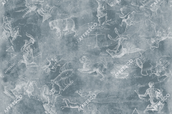 AB695-COL3 Бесшовные фрески Affresco СКАЗКИ AFFRESCO