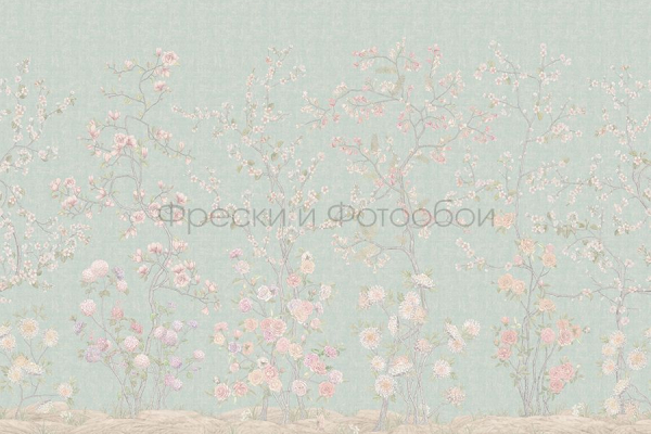 ID136109 Бесшовные фотообои Affresco Ботаника
