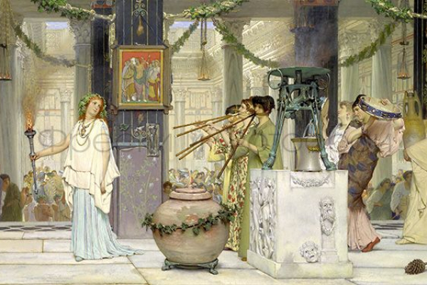 ID136442 Бесшовные фотообои Affresco Классические сюжеты