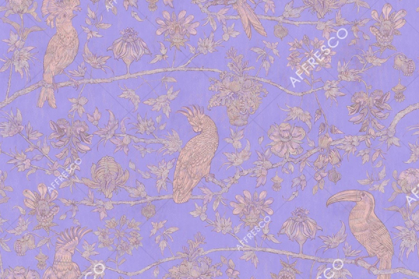 AB122-COL4 Бесшовные фрески Affresco VESNA